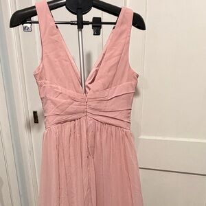 Fashion Nova Pink Strapless Dress